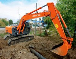 Запчасти для гусеничного экскаватора Hitachi ZX130-5G