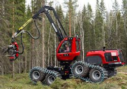 Ремонт харвестера (лесозаготовительный комплекс) Komatsu 931XC