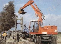 Ремонт колесного экскаватора Atlas 1302E