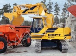 Ремонт гусеничного экскаватора Broyt ED 600 T