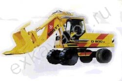 Ремонт колесного экскаватора Broyt D 800 W