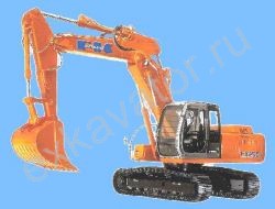 Каталог запчастей для гусеничного экскаватора Fiat Kobelco EX 215