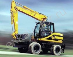 Запчасти для колесного экскаватора JCB JS 145W