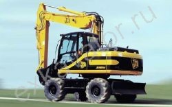 Ремонт колесного экскаватора JCB JS 175W