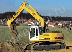 Ремонт гусеничного экскаватора Liebherr R 904 C Litronic