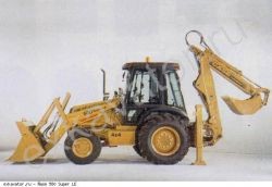 Ремонт экскаватора-погрузчика Case 580 Super M 2WD