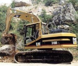 Запчасти для гусеничного экскаватора Caterpillar 318B LN