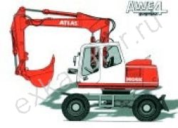 Ремонт колесного экскаватора Atlas-Terex 1404 MK