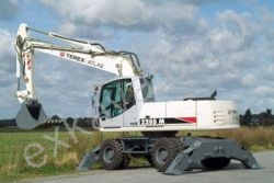 Ремонт колесного экскаватора Atlas-Terex 2205 M