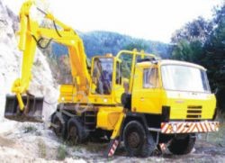 Ремонт экскаватора-планировщика Tisovec DH 214