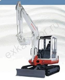 Ремонт гусеничного экскаватора Takeuchi TB070