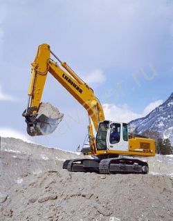 Запчасти для гусеничного экскаватора Liebherr R 934 С Litronic