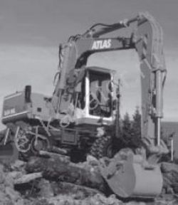 Запчасти для колесного экскаватора Atlas-Terex TW 180 SR
