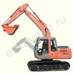 Ремонт гусеничного экскаватора Telcon ZAXIS 120