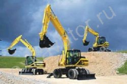 Запчасти для колесного экскаватора JCB JS 160W