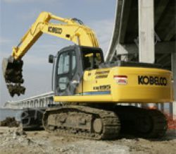 Запчасти для гусеничного экскаватора Kobelco ED195