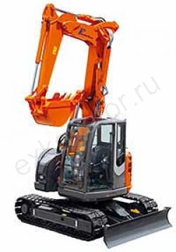 Ремонт гусеничного экскаватора Hitachi ZX75UR-3