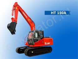 Ремонт гусеничного экскаватора Hengte HT150A