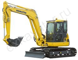 Запчасти для гусеничного экскаватора Komatsu PC80MR-3