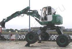 Ремонт нестандартного экскаватора Euromach R125
