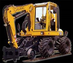 Ремонт колесного экскаватора Gallmac RMW 115 Ремонт колесного экскаватора Gallmac RMW 115