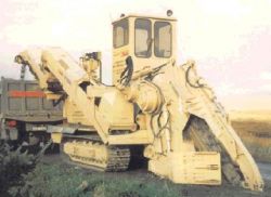 Ремонт траншеекопателя (траншейные экскаваторы и машины) Tesmec TRS 900 SLO D.G