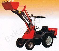 Ремонт фронтального мини-погрузчика YTO X200PZ-03YJ