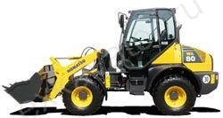 Ремонт фронтального мини-погрузчика Komatsu WA80-6