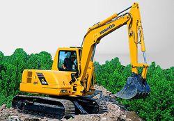 Каталог запчастей для гусеничного экскаватора Komatsu PC110R-1