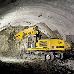 Каталог запчастей для нестандартного экскаватора Liebherr R 944 C Litronic (туннельный)