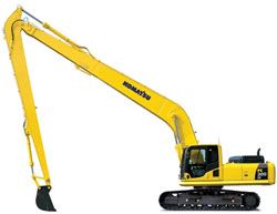 Запчасти для гусеничного экскаватора Komatsu PC300HD-8 Super Long Front