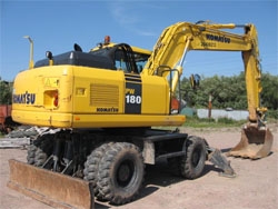 Каталог запчастей для колесного экскаватора Komatsu PW180-7EO