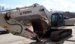 Запчасти для гусеничного экскаватора Terex TXC340 LC-1