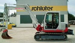 Запчасти для гусеничного экскаватора Takeuchi TB175CS