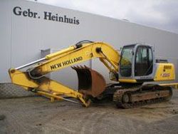 Ремонт гусеничного экскаватора New Holland E195