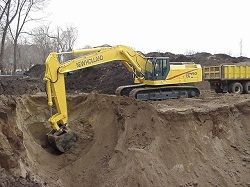 Ремонт гусеничного экскаватора New Holland EC450