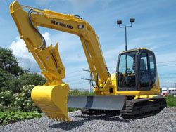 Ремонт гусеничного экскаватора New Holland EH80