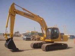 Запчасти для гусеничного экскаватора Komatsu PC210-6