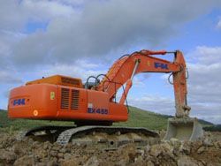 Ремонт гусеничного экскаватора Fiat Kobelco EX 455LC