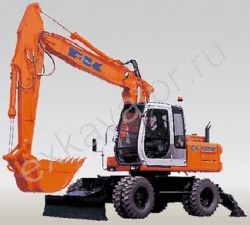 Каталог запчастей для колесного экскаватора Fiat Kobelco EX 175W