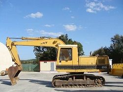 Ремонт гусеничного экскаватора Caterpillar 219