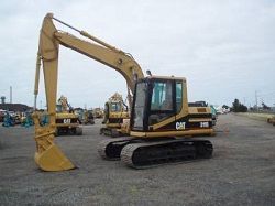 Запчасти для гусеничного экскаватора Caterpillar 311B