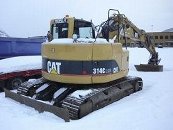 Запчасти для гусеничного экскаватора Caterpillar 314C L