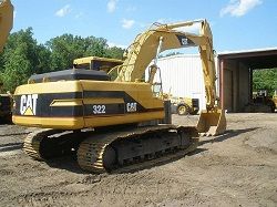 Каталог запчастей для гусеничного экскаватора Caterpillar 322