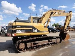 Запчасти для гусеничного экскаватора Caterpillar 322LN