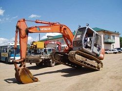 Ремонт гусеничного экскаватора Hitachi EX100