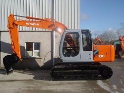 Ремонт гусеничного экскаватора Hitachi EX100-5E