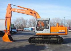 Запчасти для гусеничного экскаватора Hitachi EX150