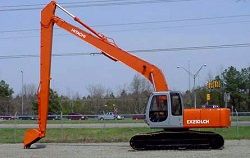 Запчасти для гусеничного экскаватора Hitachi EX210LCH-5