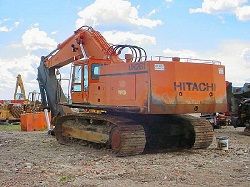 Запчасти для гусеничного экскаватора Hitachi UH261